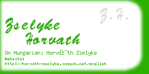 zselyke horvath business card